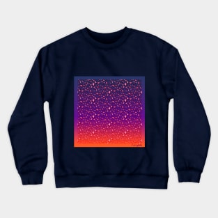 Sunset Leopard Print Crewneck Sweatshirt